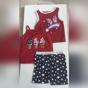 Toddler fourth of July set